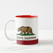 ヨセミテカリフォルニア共和国 ツートーンマグカップ (左)