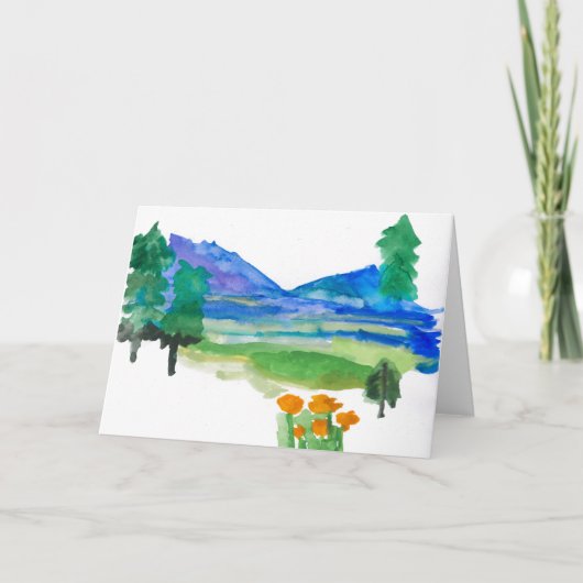 ヨセミテカード サンキューカード (正面)