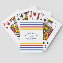 ヨセミテキャビンカスタムクラブクレストパークストライプ トランプ