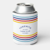 ヨセミテキャビンカスタムクラブクレストパークストライプ 缶クーラー (缶裏面)
