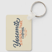 ヨセミテグリズリーベアーカリフォルニア国立公園 キーホルダー (裏面)