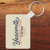 ヨセミテグリズリーベアーカリフォルニア国立公園 キーホルダー (裏面)