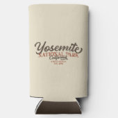 ヨセミテグリズリーベアーカリフォルニア国立公園 スリム缶クーラー (裏面)