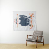 ヨセミテグリズリーベアーカリフォルニア国立公園 タペストリー (インサイチュ(横))