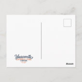 ヨセミテグリズリーベアーカリフォルニア国立公園 ポストカード (裏面)