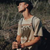 ヨセミテグリズリーベアーカリフォルニア国立公園 Tシャツ