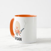 ヨセミテサムバックオフ |名前の追加 マグカップ (正面左)