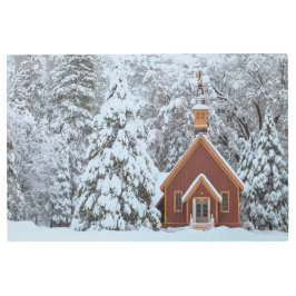 ヨセミテチャペル メタルプリント