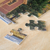 ヨセミテチャペルin秋 ジグソーパズル (側面)