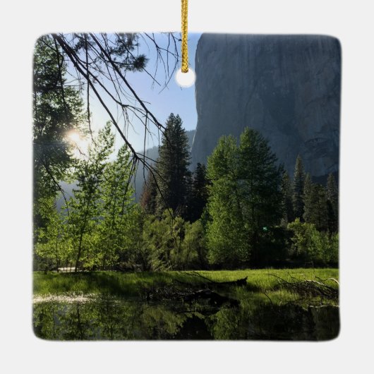 ヨセミテナショナルパークオーナメント セラミックオーナメント (裏面)
