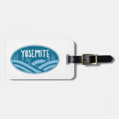 ヨセミテナショナルパークカリフォルニアアウトドア ラゲッジタグ (正面横)
