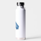 ヨセミテナショナルパークカリフォルニアウッドグレイン ウォーターボトル (左面)