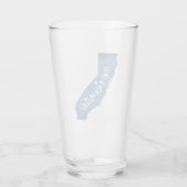 ヨセミテナショナルパークカリフォルニアウッドグレイン タンブラーグラス (裏面)