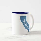 ヨセミテナショナルパークカリフォルニアウッドグレイン ツートーンマグカップ (正面右)