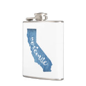 ヨセミテナショナルパークカリフォルニアウッドグレイン フラスク (左)