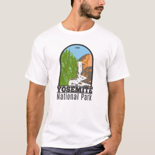 ヨセミテナショナルパークカリフォルニアバーナル秋 Tシャツ