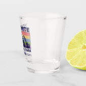 ヨセミテナショナルパークカリフォルニアレトロハイキング ショットグラス (右)