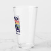 ヨセミテナショナルパークカリフォルニアレトロハイキング タンブラーグラス (左)