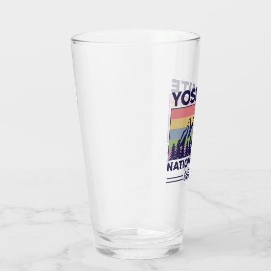 ヨセミテナショナルパークカリフォルニアレトロハイキング タンブラーグラス (右)