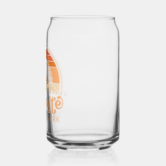 ヨセミテナショナルパークカリフォルニアレトロヴィンテージ ガラス缶 (左)