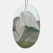 ヨセミテナショナルパーククリスマスツリーオーナメント セラミックオーナメント (左)