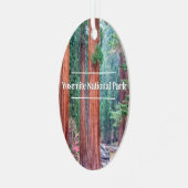 ヨセミテナショナルパーククリスマスツリーオーナメント メタルオーナメント (正面左)