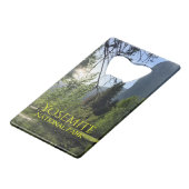 ヨセミテナショナルパーククレジットカードボトルオープナー クレジットカード栓抜き (裏面アングル)