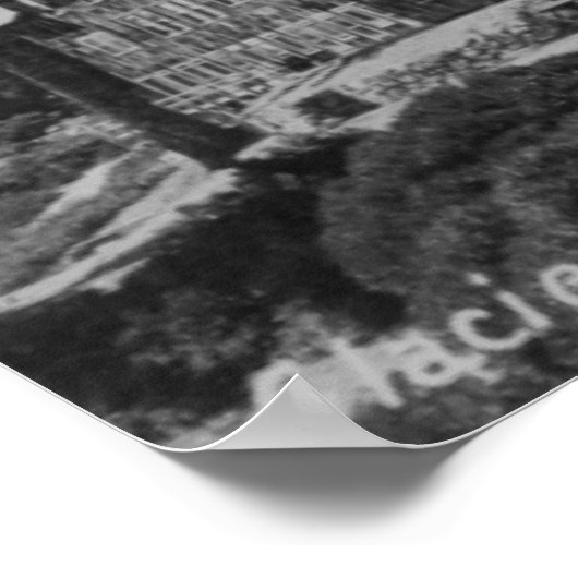 ヨセミテナショナルパークグレイシャーポイントロッジ ポスター (角)