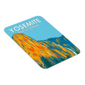 ヨセミテナショナルパークセンティネル秋カリフォルニア マグネット (右側)