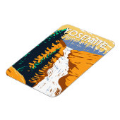 ヨセミテナショナルパークチルヌアルナ滝カリフォルニア マグネット (左側)