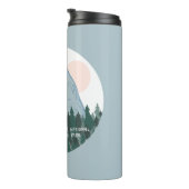 ヨセミテナショナルパークハーフドームブルー タンブラー (回転右)