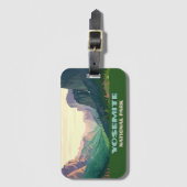 ヨセミテナショナルパークバレーハーフドーム ラゲッジタグ (正面縦)