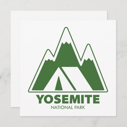 ヨセミテナショナルパークマウンテンズキャンプ (正面/裏面)