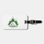 ヨセミテナショナルパークマウンテンズキャンプ ラゲッジタグ (正面横)