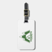 ヨセミテナショナルパークマウンテンズキャンプ ラゲッジタグ (正面縦)