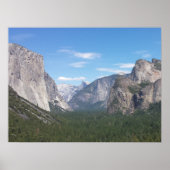 ヨセミテナショナルパークマウンテンバレーシーニック ポスター (正面)