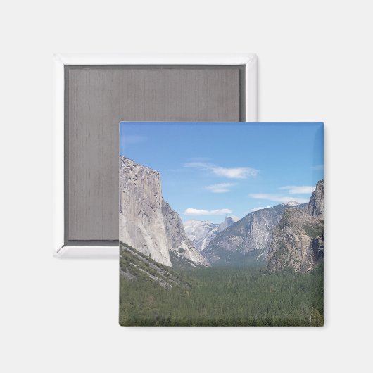ヨセミテナショナルパークマウンテンバレーシーニック マグネット (正面/裏面)