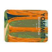 ヨセミテナショナルパークマリポサグローブカリフォルニア マグネット (横)