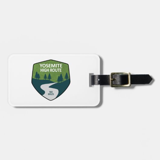 ヨセミテハイルート ラゲッジタグ (正面横)