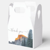 ヨセミテハーフドームサンセットサンセット結婚サンキュー フェイバーボックス (オープン)