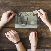 ヨセミテバイアルバート・ビエルシュタットの冬 ジグソーパズル