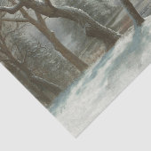 ヨセミテバイアルバート・ビエルシュタットの冬 薄葉紙 (詳細)