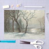 ヨセミテバイアルバート・ビエルシュタットの冬 薄葉紙 (クラフト)