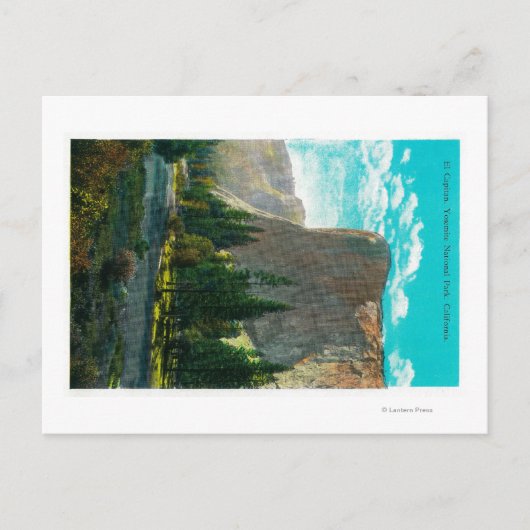 ヨセミテバレーヨセミテ,カリフォルニア州,エルキャピタン ポストカード (正面)