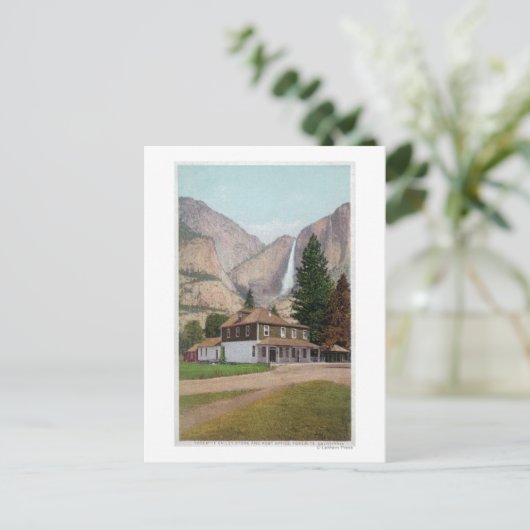 ヨセミテバレー店と郵便局 ポストカード (スタンド正面)