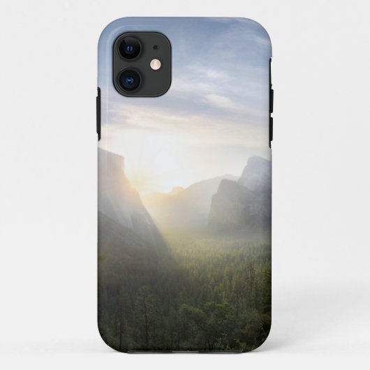 ヨセミテバレー日の出インスピレーションポイント Case-Mate iPhoneケース (裏面)
