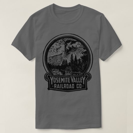 ヨセミテバレー鉄道株式会社 Tシャツ (デザイン正面)
