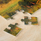 ヨセミテバレー，カリフォルニア，アルバート・ビエルシュタット ジグソーパズル (側面)