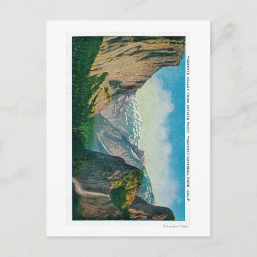 ヨセミテバレー ポストカード (正面)