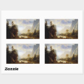 ヨセミテバレー 長方形シール (シート)